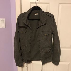 grey jacket